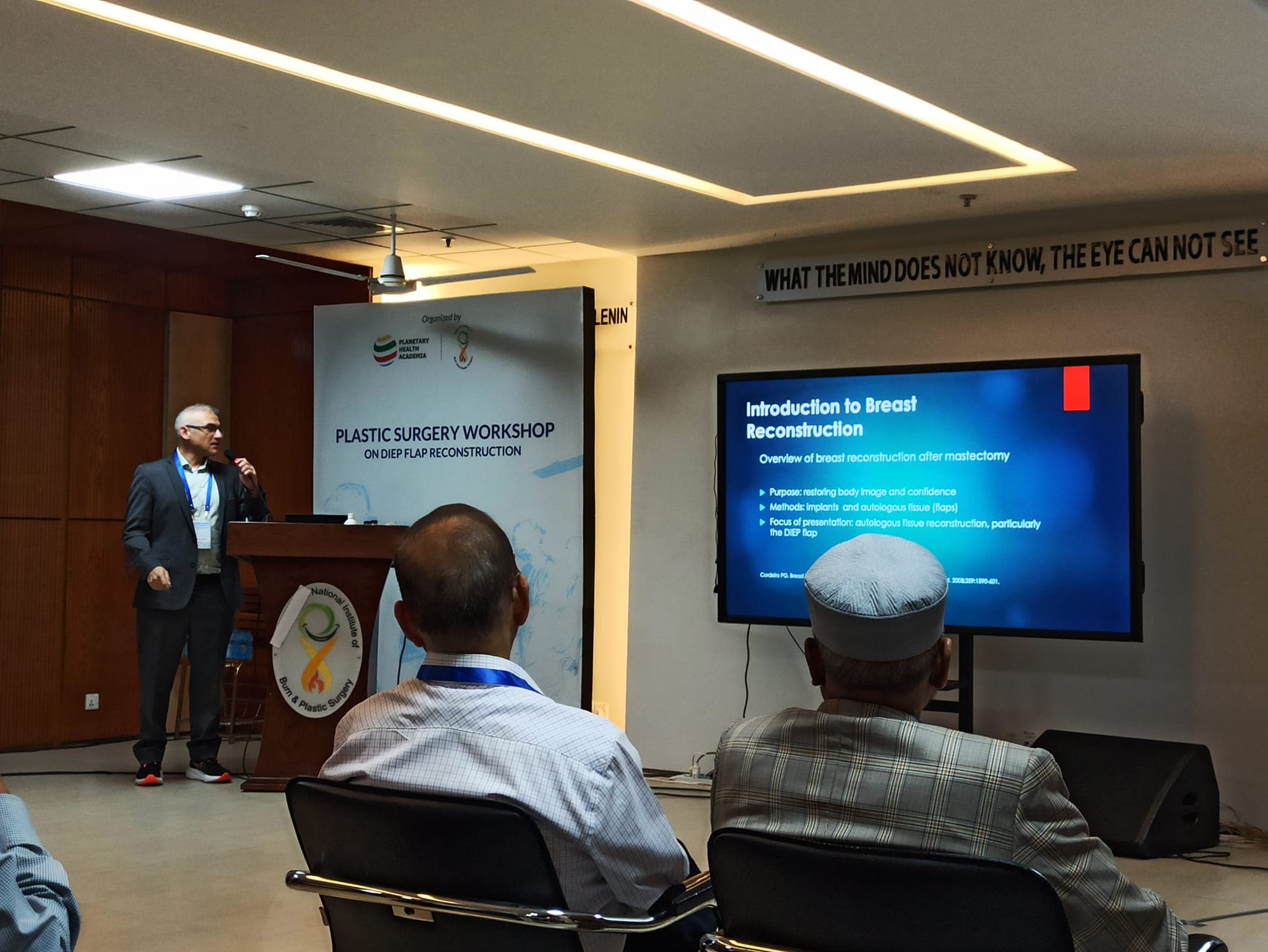 DEIP Flap Reconstruction Workshop at the National Institute of Burn and Plastic Surgery