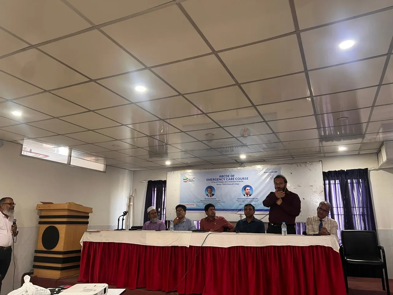 “ABCDE of Emergency Care Course” at TMSS Medical College