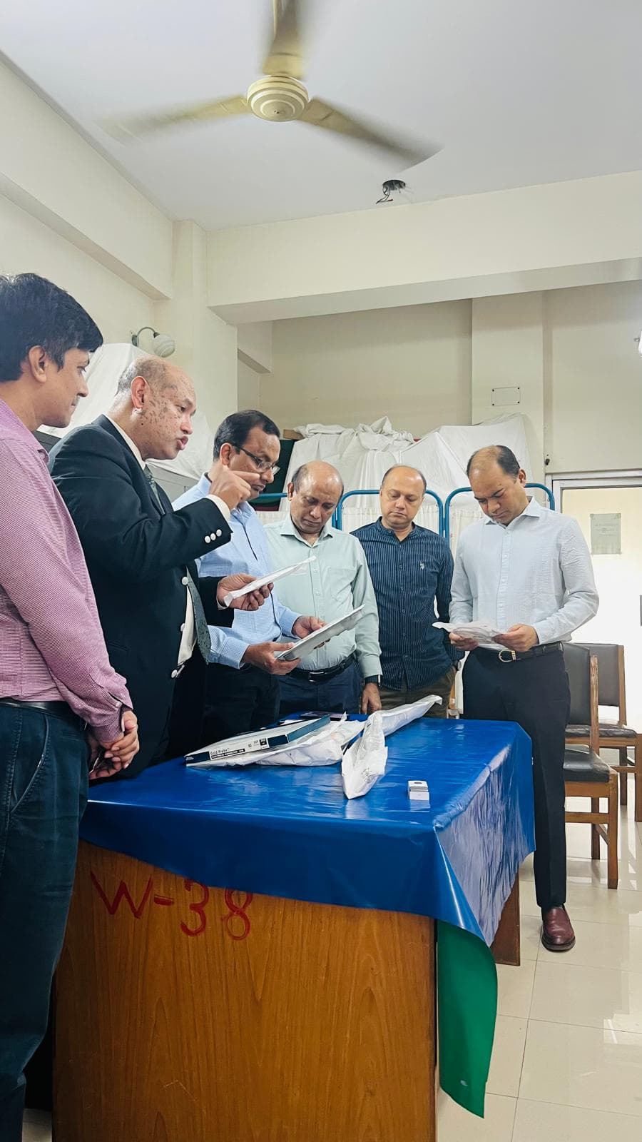 Meeting with Postgraduate Students of Gastroenterology Department of CMC and Donation of Equipment