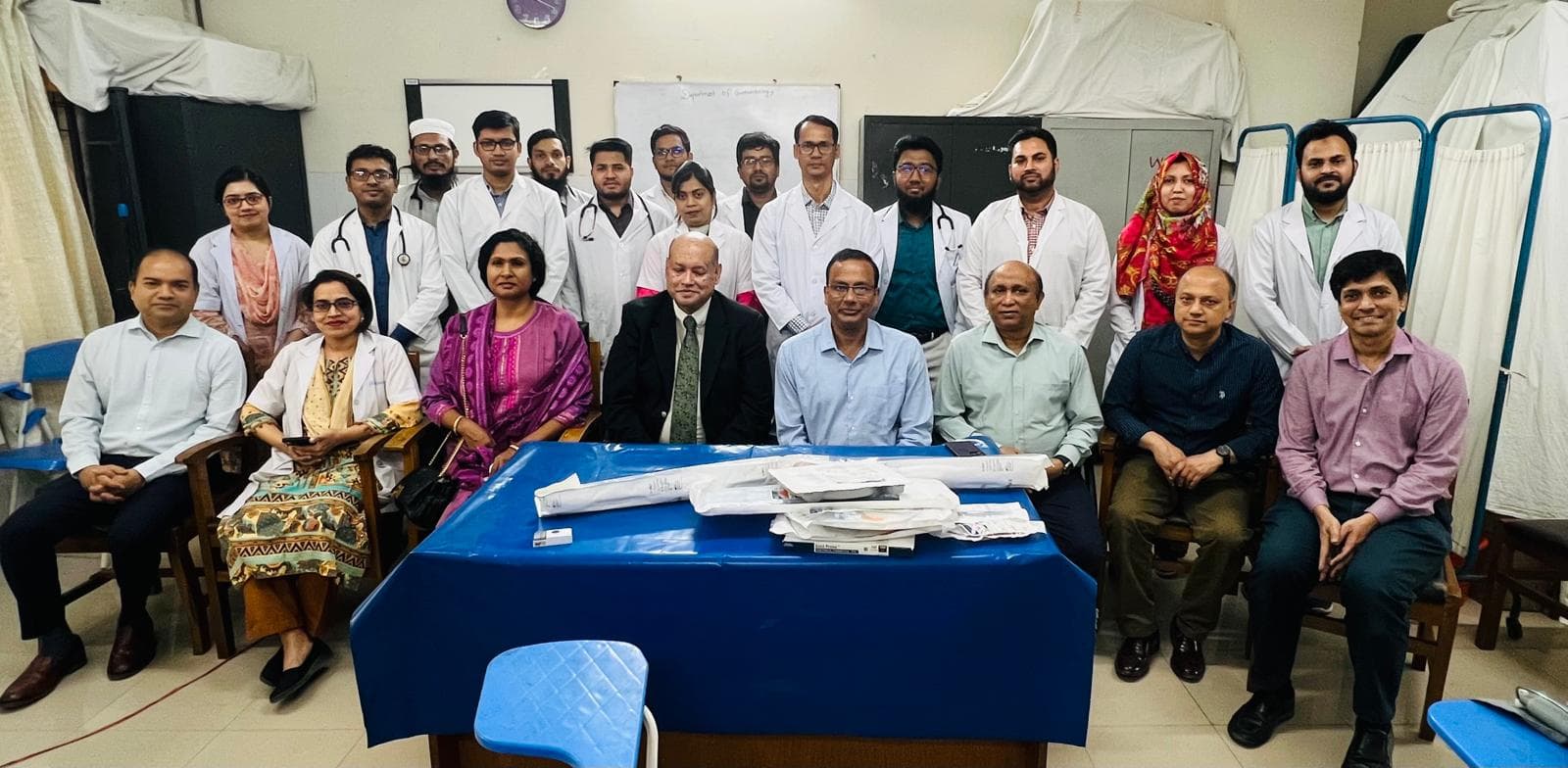 Meeting with Postgraduate Students of Gastroenterology Department of CMC and Donation of Equipment