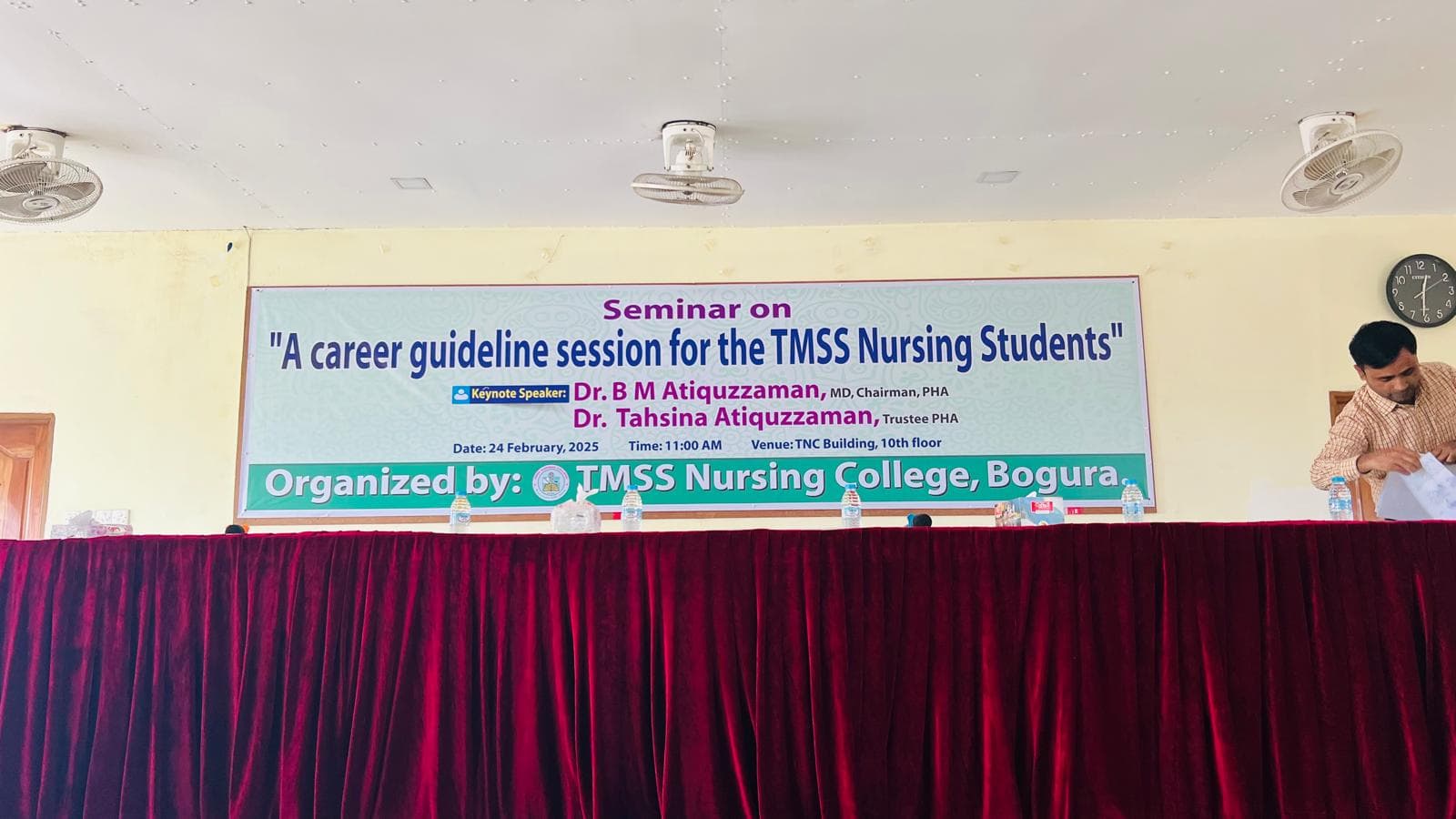 A Career Guideline Session for the TMSS Nursing Students