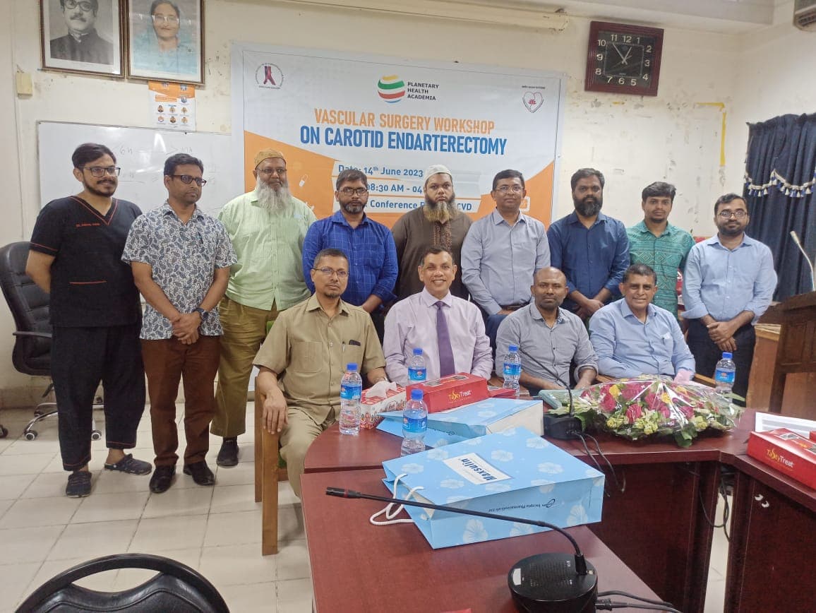 Vascular Surgery Workshop on “Carotid Endarterectomy"