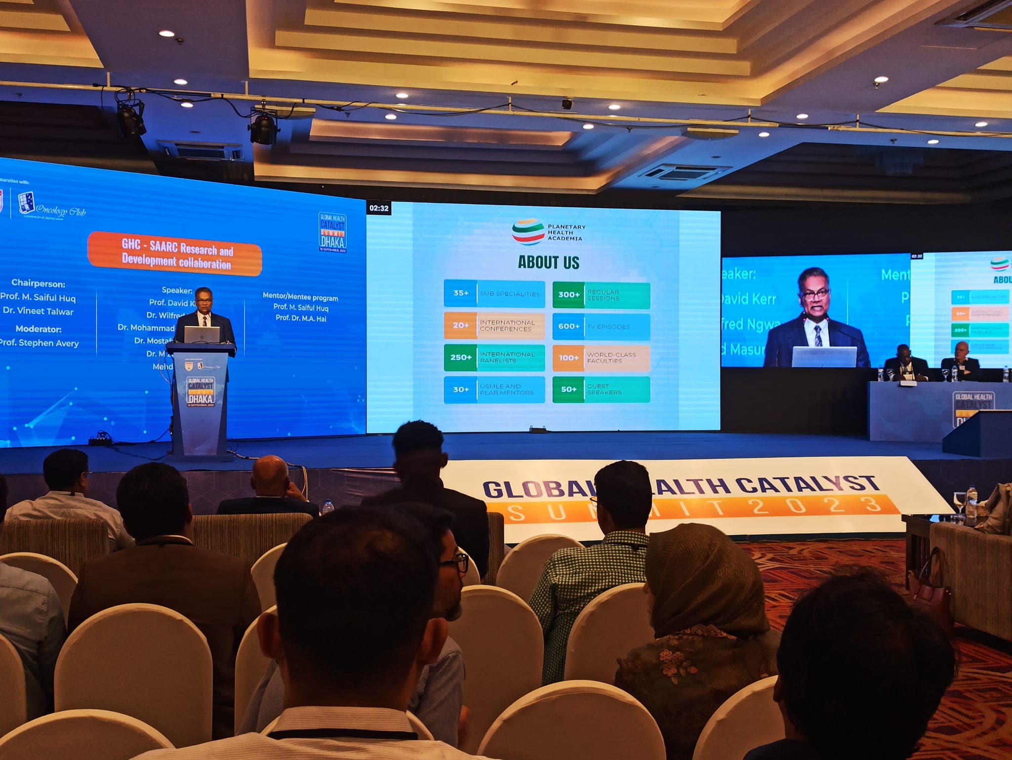 PHA activities at Global Health Catalyst Summit Dhaka - 2023