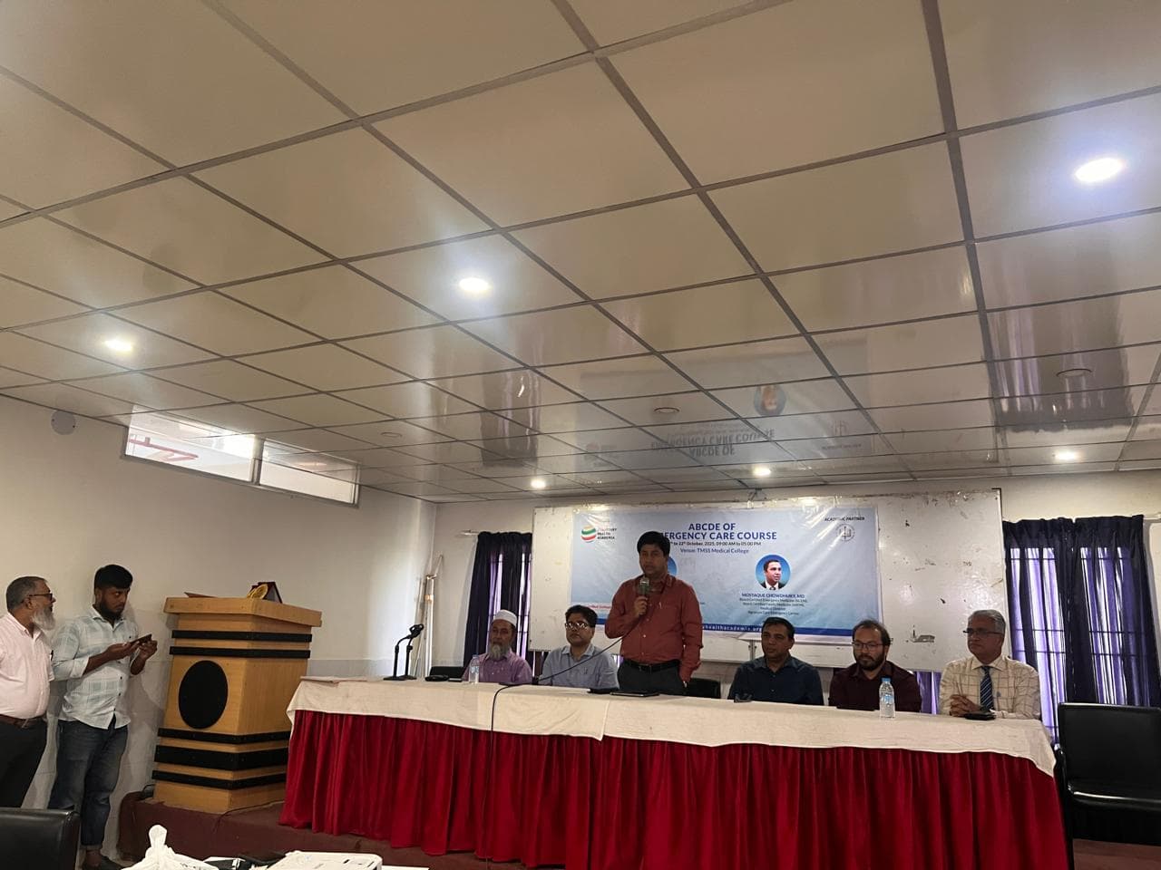 “ABCDE of Emergency Care Course” at TMSS Medical College