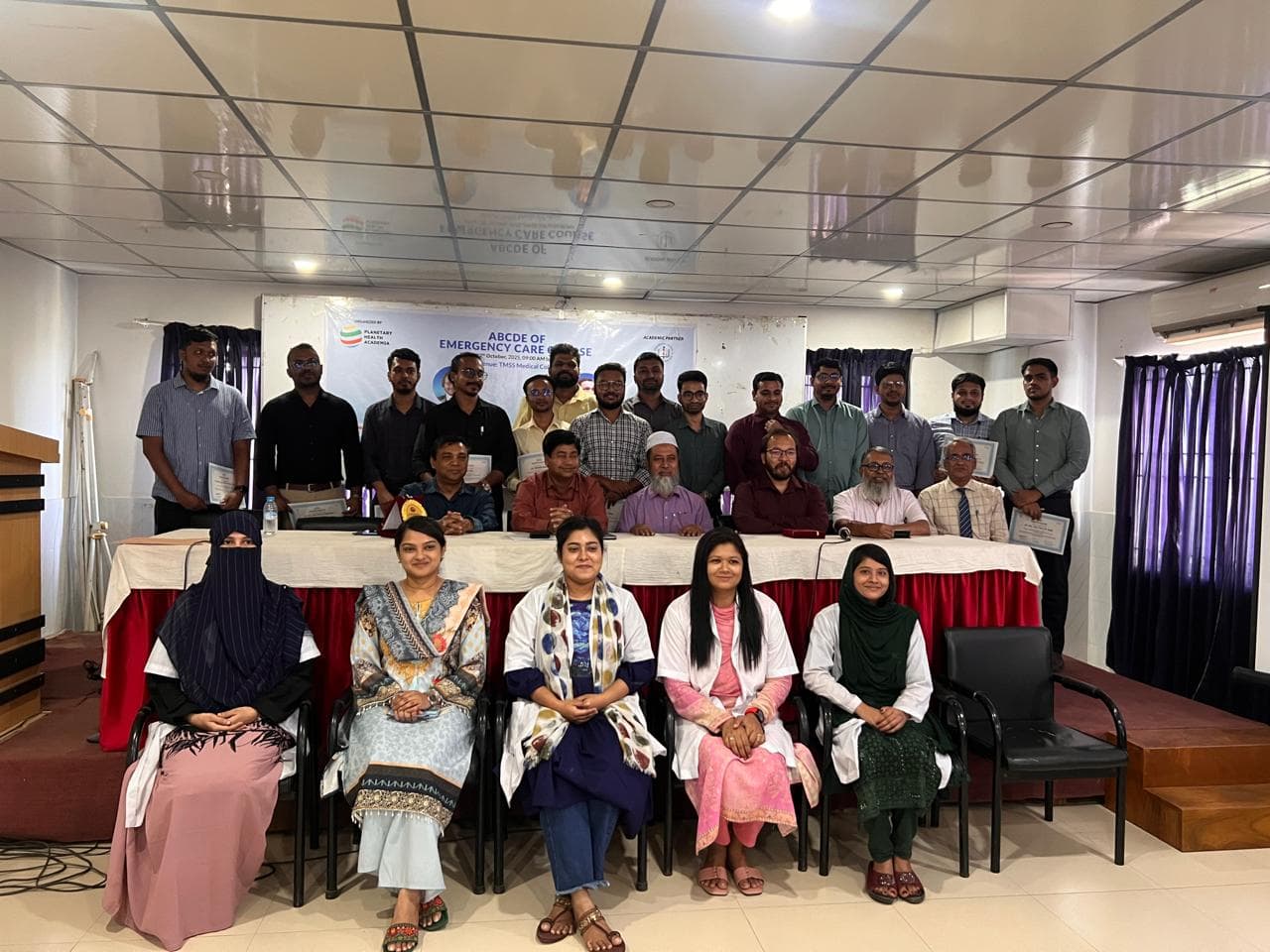 “ABCDE of Emergency Care Course” at TMSS Medical College