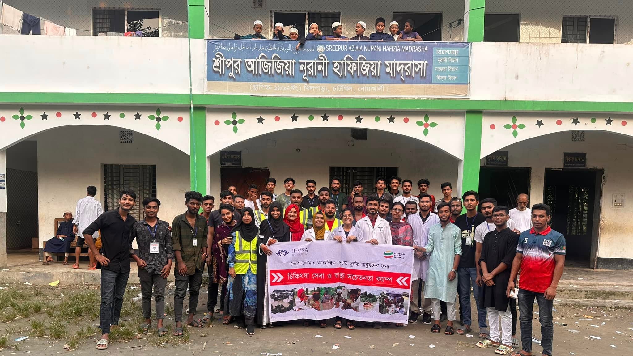 Health Camp for Flood Victims in Chatkhil